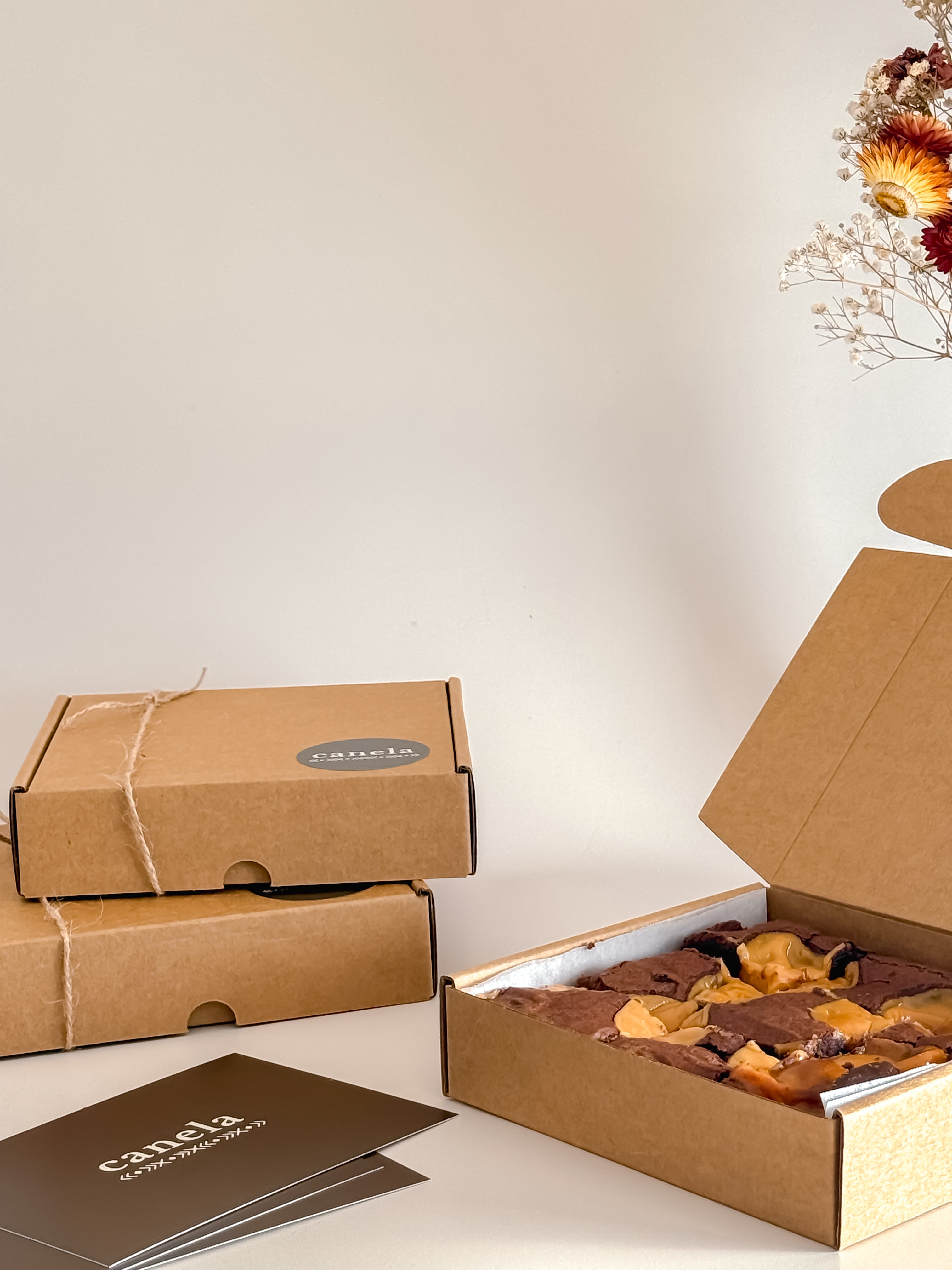 Brownie Gift Box – Peruvian Dulce de Leche